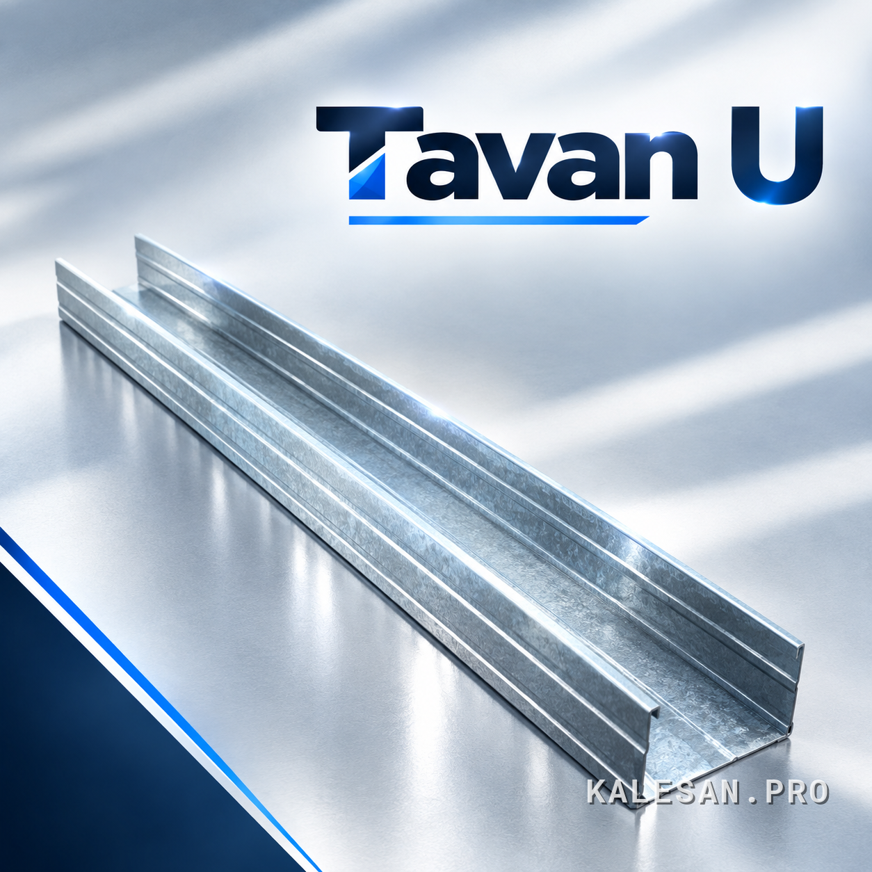 Tavan U profili — Gipsokarton profil sistemi