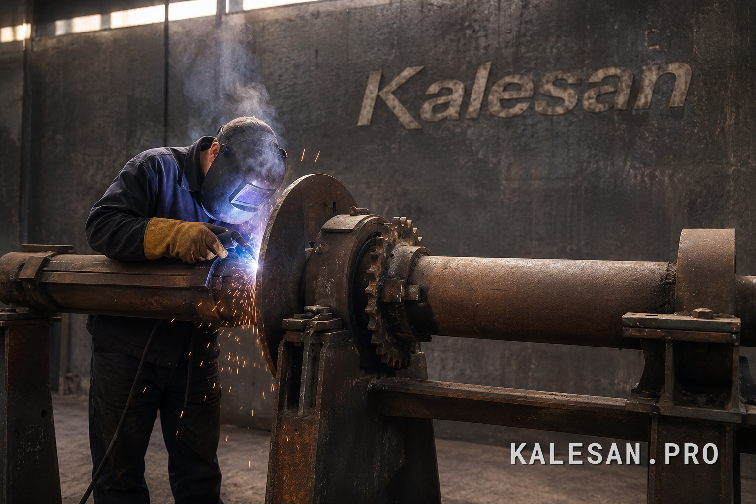 İş prosesi — Dəmir konstruksiyaların hazırlanması